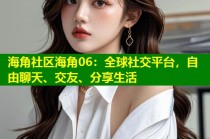 海角社区海角06：全球社交平台，自由聊天、交友、分享生活